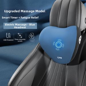 Adjustable Massage Lumbar Support Back Cushion