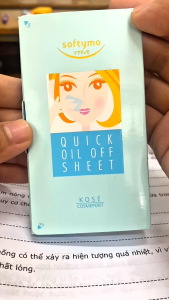 [HCM] GIẤY THẤM DẦU NHANH SOFTYMO (GÓI 150 MIẾNG)- HÀNG NHẬT NỘI ĐỊA