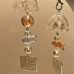 NIANXU | Cute Koi Fish Mobile Phone Chain