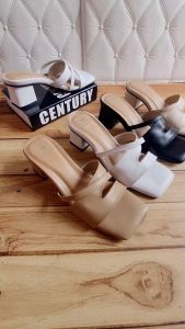 ABBUSHOES AN 15 sendal wanita hak tahu 5cm