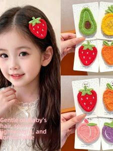 WAMEN | Non-slip Cartoon Fruit Fabric Hair Clips