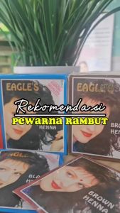 HENNA SACHET PEWARNA RAMBUT / WARNA COKLAT / WARNA HITAM
