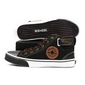 Sepatu Pria Boots Canvas Fashion Shoes Kasual Kerja Casual Clasic Grade 100%