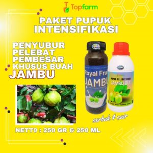 Pupuk Jambu Cepat Berbuah / Pupuk Jambu Air / Pupuk Jambu Air Kristal / Pupuk Jambu Kristal / Pupuk Jambu Biji / Pupuk Khusus Tanaman Jambu