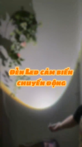 Đèn Led Cảm Biến Chuyển Động 16 Màu Gắn Tường Bằng Nam Châm Điều Khiển Từ Xa Ánh Sáng Trang Trí