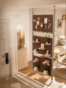 YIBANQI | Customizable Freestanding Partition Metal Shelving Unit