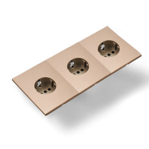 Skin Sensation Embedded Rocker Switch Button Light Switch Wall Socket Skin Feel Paint Integrated Panel Power Sockets Embedded