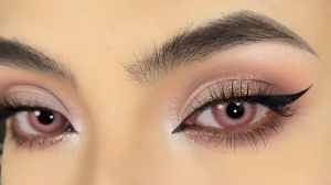 Softlens Nebula Pink: Lensa Kontak Cosplay Anime & Kecantikan Halloween 14.0mm