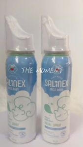 Salinex Mist Baby สเปรย์น้ำเกลือพ่นจมูกหรือล้างจมูกสำหรับเด็กอ่อน 80 ml