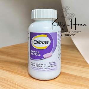 Viên uống bổ sung Canxi&D3 Caltrate Bone & Muscle cho người dưới 50 tuổi lọ 100V
