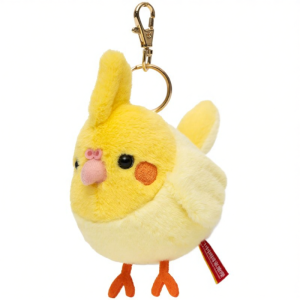 NATURALISM | Soft Plush Sound Emitting Parrot Hanging Ornament