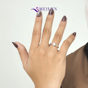 MEILYN Cincin Wanita Lapis Perak Cantik Model Gesper GG4 Kasual Fashion 0222230718