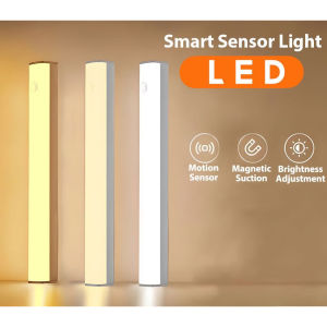 U-264 Motion Sensor LED Night Light TYPE-C Rechargeable Smart Wireless Cabinet Lighting USB