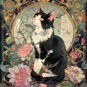 BILIBILI | DIY Painting By Numbers Lovely Cat Animal For Adults Handpainted Number Drawing Coloring Wall Art Living Room Decor