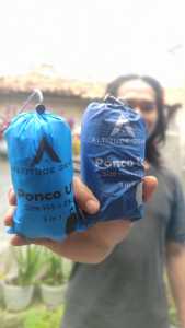 Jas Hujan Poncho Ultralight 3in1 anti tembus Altitude gear 145cm x 230cm waterproof