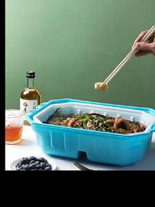 🔥SG SELLER🔥4000Ml Large Disposable Self Heating Food Tray with Water Activated Heat Packs!! Party Catering Restaurants