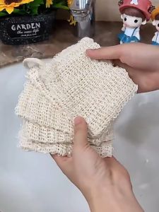 Kantong Sabun Bahan Sisal: Kantong Pengawet Sabun Batang, Penghasil Busa, dan Eksfoliasi Pembersih Daki