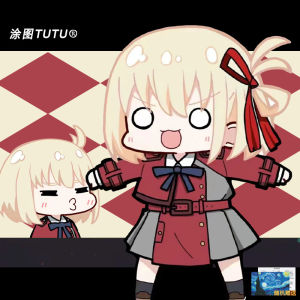 Lycoris Recoil Anime Cartoon Car Stickers Reflective Decorative Door Body Decals Electric Shock Resistant Auto Accessories