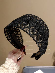 Cover Gray Hair Headdress Female Wide Brim Hair Pressing Headband Spring and Summer Thin Headband Internet Hot New Classy Hairpin Cover Handy Gadget