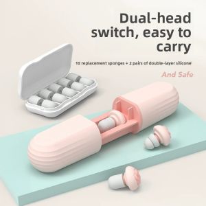 Noise Reduction Sleep Earplugs for Small Ear Canal Goddess Special Student Dormitory Soundproofing Anti Snoring Ear Stoppers