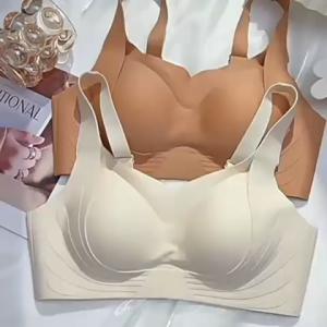 (SG InStock) High Support Push Up Functional Latex Bra (Wireless. Seamless. lingerie) - TSB24