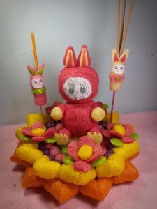 🌹กระทงอาหารปลา(ลาบูบู้)🌹แถมธูปและเทียน 🙏(สั่ง 1 ชิ้น ต่อ 1 คำสั่งซื้อ)🙏 ขนส่งยากอาจเกิดความเสียหายต่อสินค้าได้