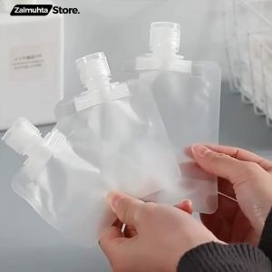 Pouch Travel Bag Isi Ulang Sabun Shampoo Kosmetik Perlengkapan Haji dan Umroh Zalmuhta Store