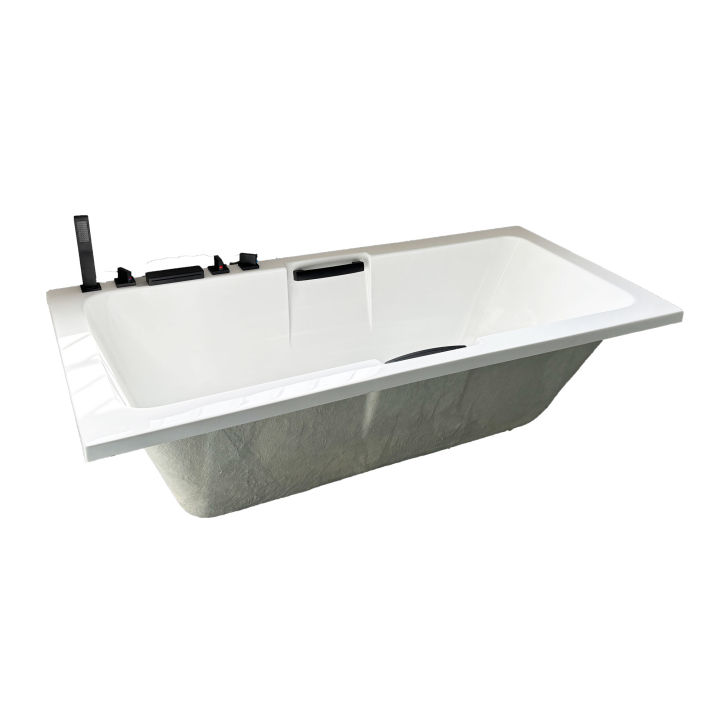 BULANG |Built-in Bathtubs, Acrylic Bathtubs for Home Use, Extra-Thick ...
