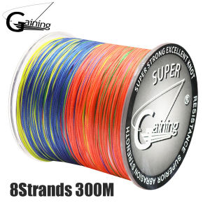 8 Strands Multifilament Multicolor Fishing Lines Sea WireCarp Braided Line X8 for Bass 300m/500m/1000m/1500m 18lb-78lb