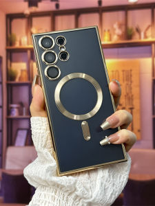 Magnetic Charging Universal Compatible Samsung Galaxy Phone Case Ultra-thin Transparent