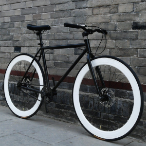 Adult and Student Suitable Bicycle Deadfly Live Solid Tire Dual Disc Brakes Colorful