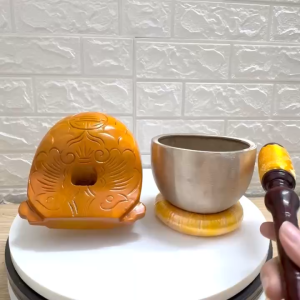 Bộ chuông mõ Huế đúc hoàn toàn thủ công- Chuông mõ tụng kinh dùng tại gia đình chùa có đủ size