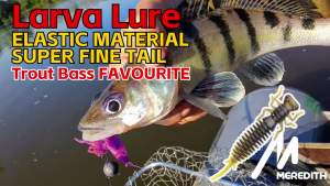 MEREDITH | MEREDITH Soft Lures 50mm 62mm 85mm Artificial Lures Fishing Worm Silicone Bass Pike Minnow Swimbait Jigging Plastic Baits