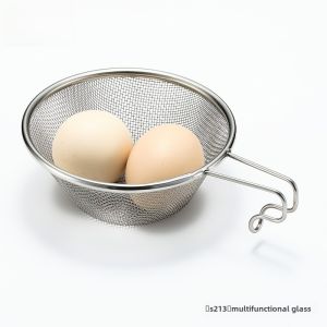 สแตนเลสกลางแจ้ง Camping Moon ชามถุงเก็บครัวกรองสุทธิเฉพาะสําหรับกลางแจ้ง Picnic ถ้วยหิมะระบายน้ํา