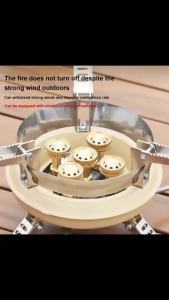 BRS | 2028 BRS Camping Gas Burner  Camp Stove Portable 5-Core Strong Power Gas Stoves Tourist Picnic Furnace BRS-201 For Camping2026