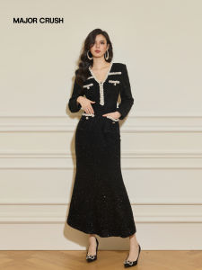 Elegant Black Long Dress