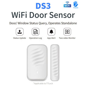 TTLock DS3 Wifi Remote control Window Door Sensor Smart Home Door Open/Closed Detectors Home Anti-theft Door Contact Sensor