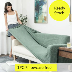Nordic Fashion Knitted Stretch Solid Color All-season Universal All-inclusive Sofa Cover