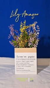 Bunga Lily Amazon Foam Plastik Tanaman Lili Buah Hias Buket Minimalis Home