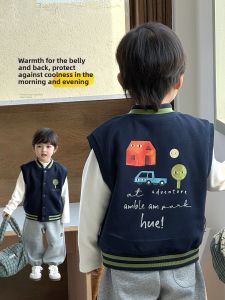LANWEILIYANG | Childrens Academic Style Fall Spring Vest
