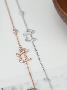 AGATHA | Elegant French Design Dog Cut-out Bracelet
