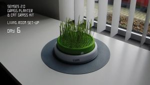 Catit Sense 2.0 Grass Planter (Not Include Seed & Vermiculite)