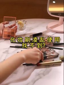 MOIRA ROTATING BLUSH HOLDER / KOTAK PENYIMPANAN KUAS MAKE UP / TEMPAT KUAS PUTAR / TEMPAT SENDOK ALAT TULIS SERBAGUNA