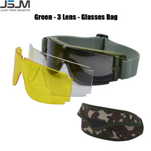 Military Tactical Goggles Outdoor Windproof Sports  Army Shooting Glasses Cycling Mountaineering Eyewear UV400
