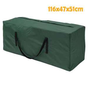 Outdoor Patio Cushion Storage Bags Waterproof Extra Large Patio Furniture Cover Cushion Storage Bag with Handle and Zipper Home