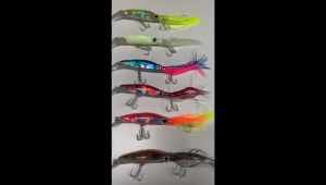 SUKE 14cm/40g Fishing Lure Octopus Bait For Squid Jig Bait Beard Lure For Fishing Outdoor Tool
