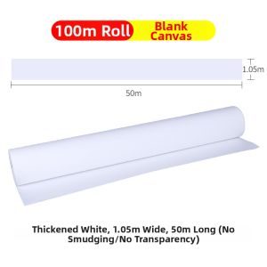 Customizable Blank Long Roll Canvas for Childrens Graffiti and Painting