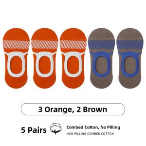 LE.200 | Anti-odor Moisture-wicking Non-slip Cotton Boat Socks