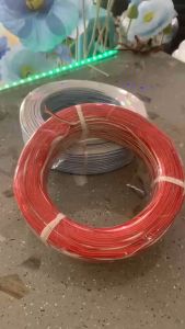 สายดำ-แดง ทองแดงแท้ 24AWG ขนาด 11/0.10x2C แบ่งขาย สายไฟLED สายไฟ12V