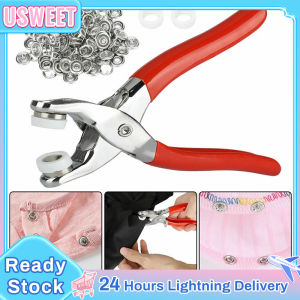 Snap Fasteners Kit 100 Pcs Thickened Snap Fasteners Kit DIY Sewing Buttons Set Metal Copper Five Claw Buckle Set No-Sew Button Pliers Fastener Press Stud Button Fixing Tool Sewing Craft Kit 9.5mm Metal Snap Buttons Rings With Fastener Pliers